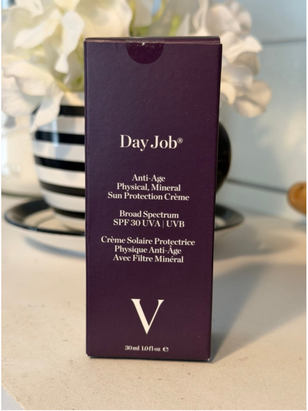 VBEAUTE Day Job Anti Age Physical Mineral Sun Protection Creme SPF 30 NEW